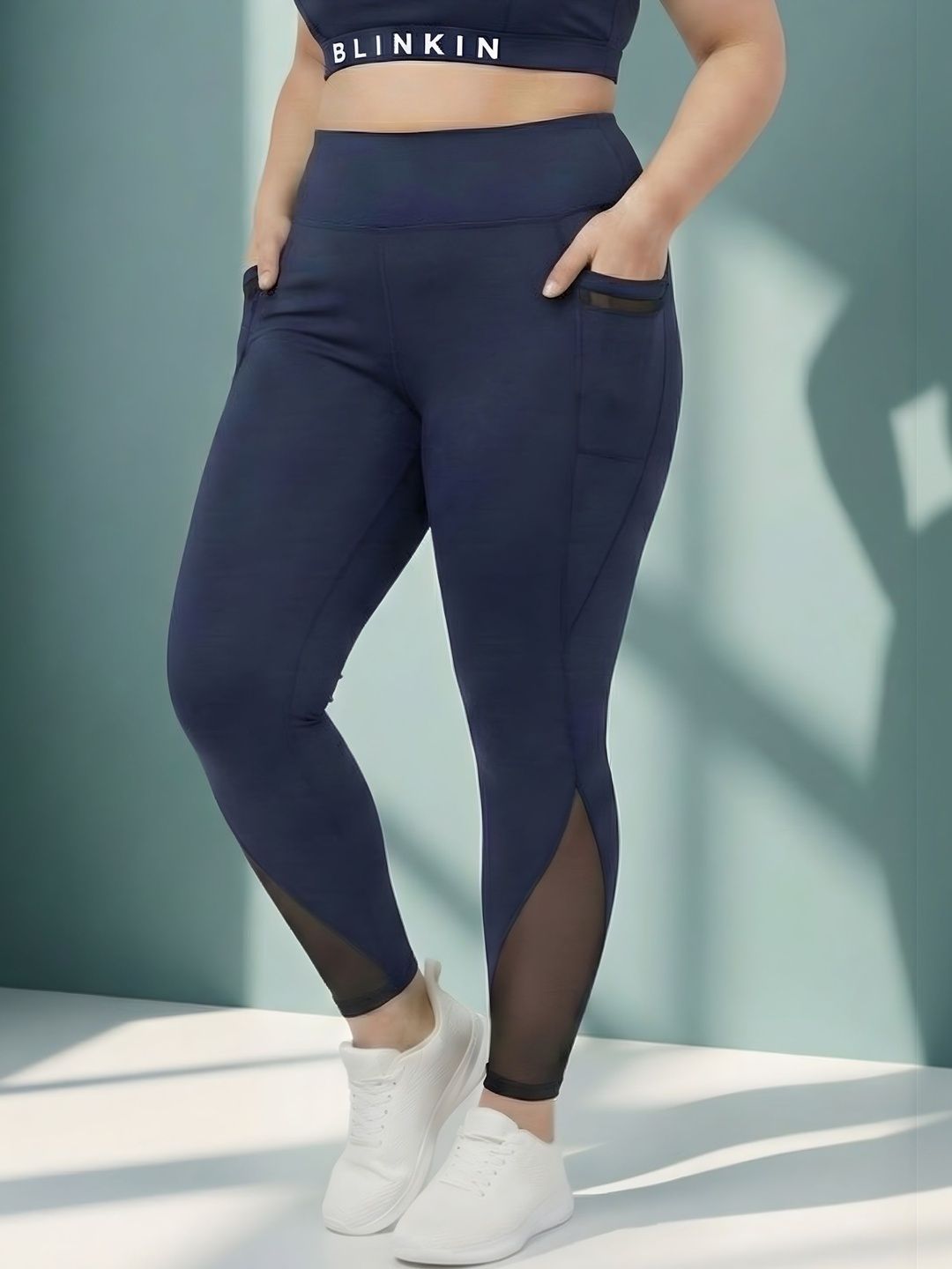 Blinkin Ankle Length Rapid-Dry Tights
