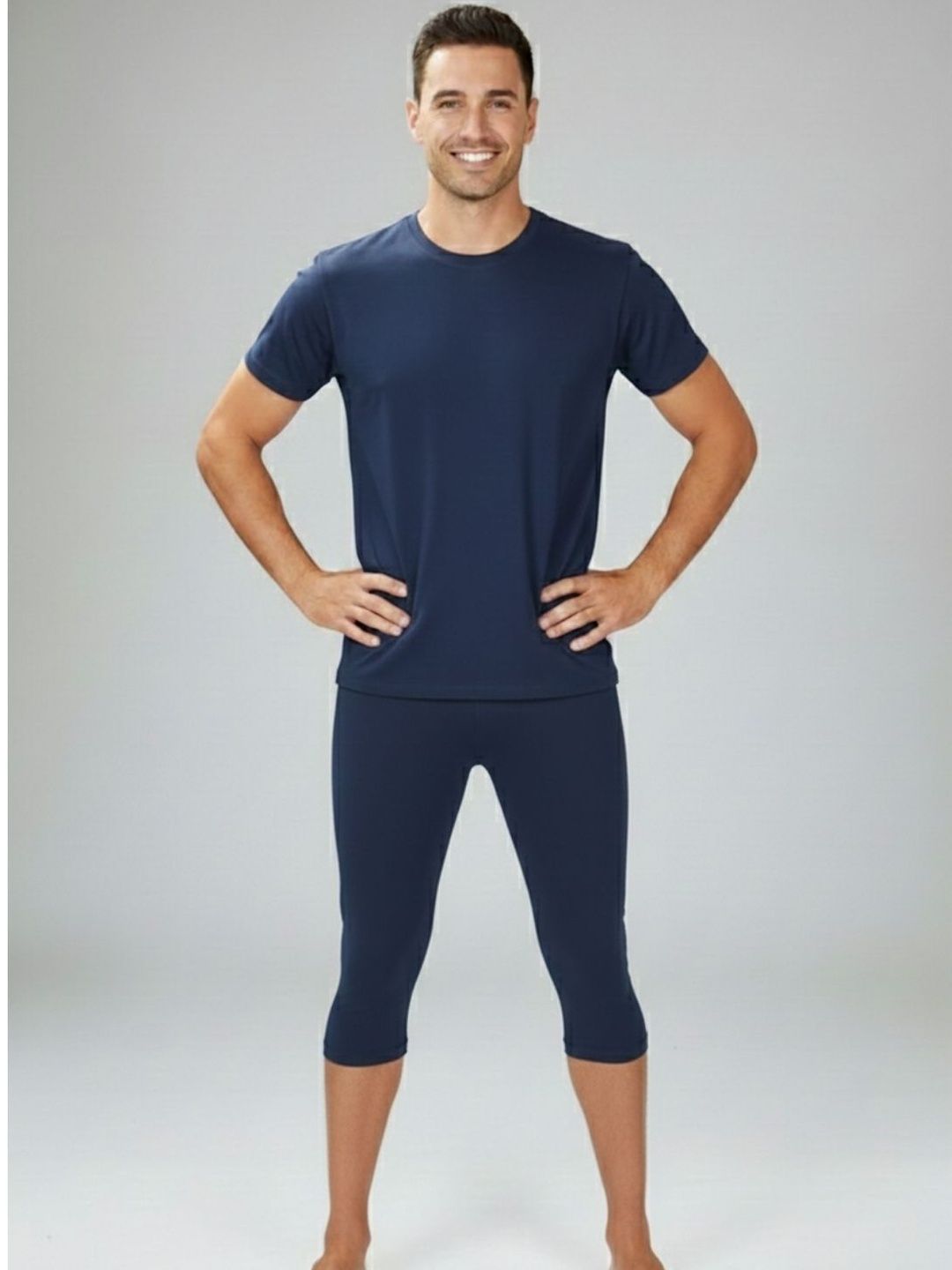 Aqua Holic Round Neck Swimwear Set