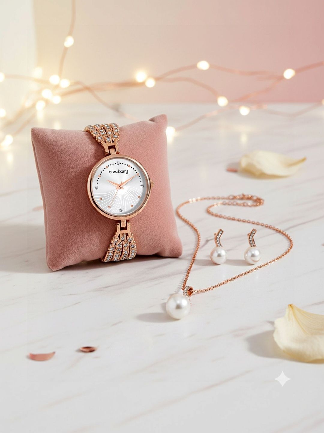 DressBerry Women Dial & Bracelet Style Straps Analogue Watch DBWJSet26-6