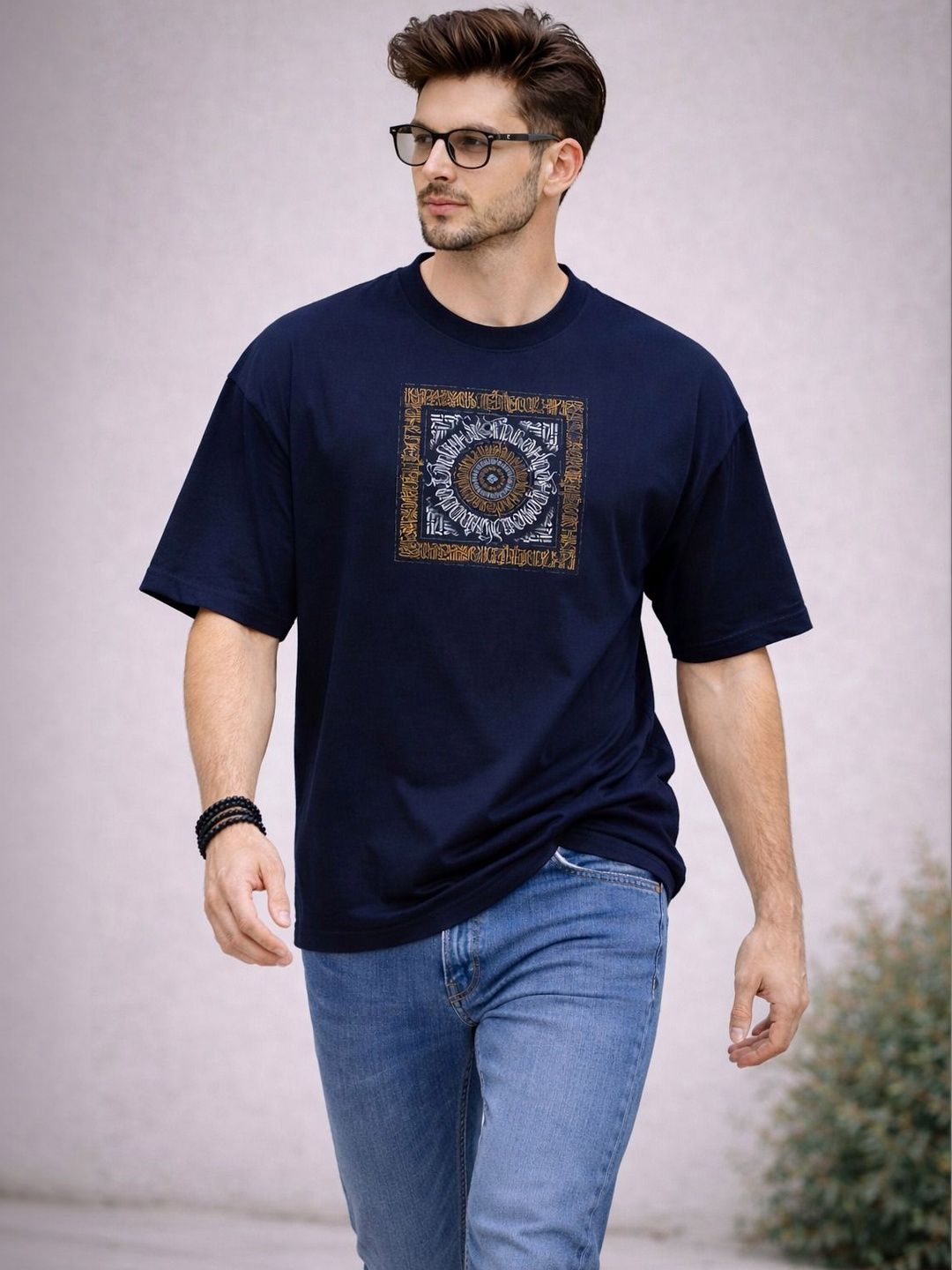 Moda Rapido Men Printed T-shirt