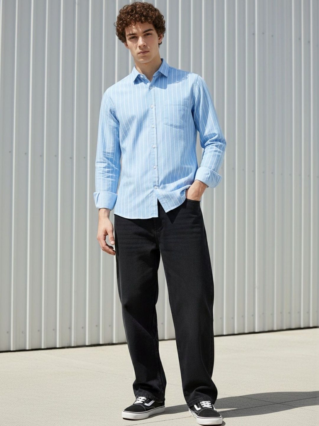 Buy SZN Men Striped Casual Shirt - Shirts for Men 39107204 | Myntra