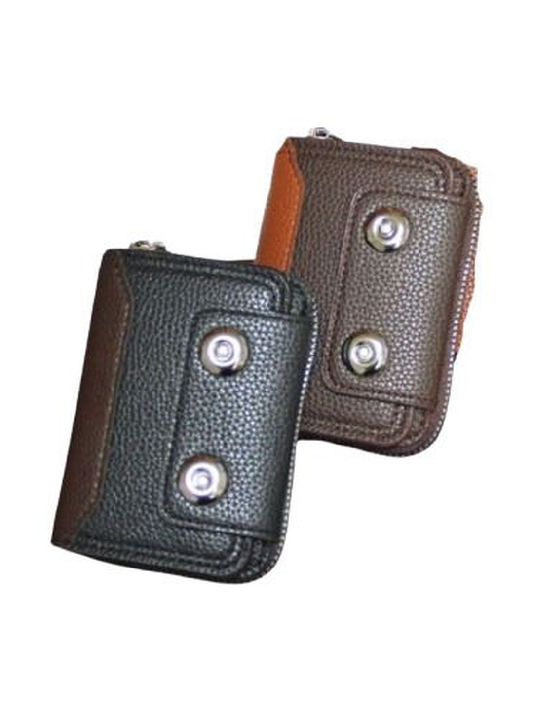 DAMONS Men 2 Textured Cut Work Card Holder