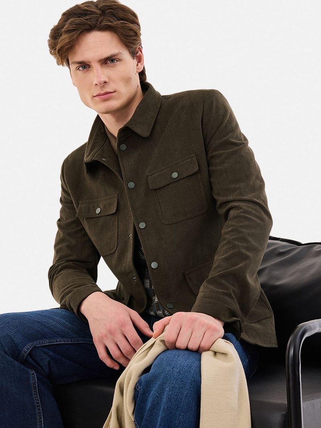 Snitch Coffee Solid Jacket