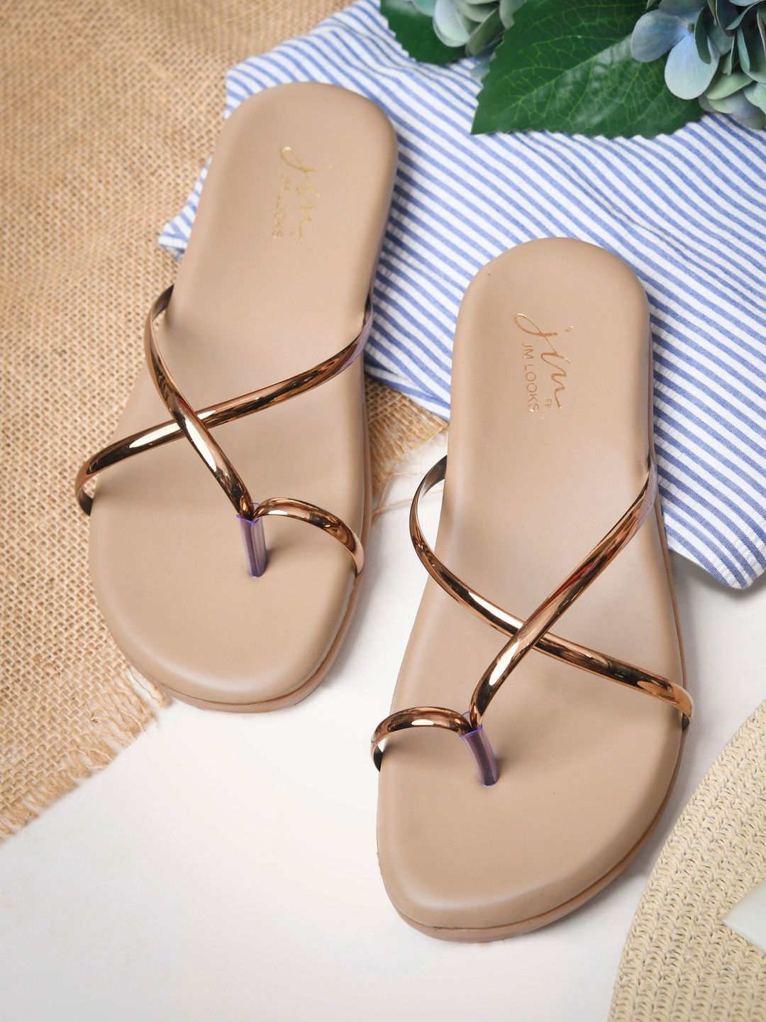 JM Looks Women Ethnic One Toe Flats