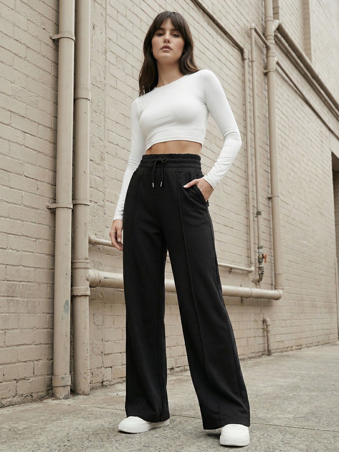 glitchez Women High-Rise Trousers