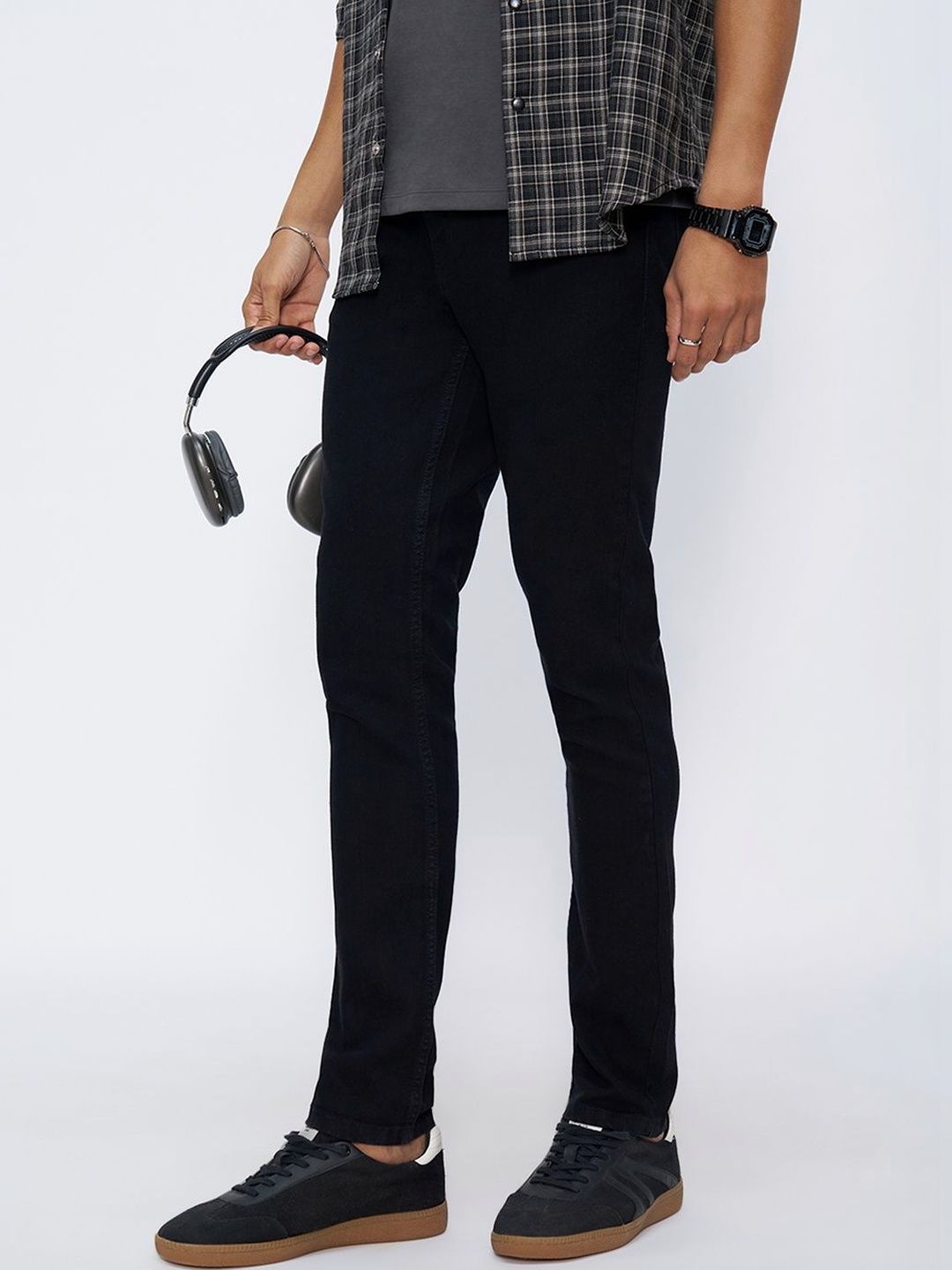 SF JEANS by Pantaloons Men Slim Fit Mid-Rise Jeans