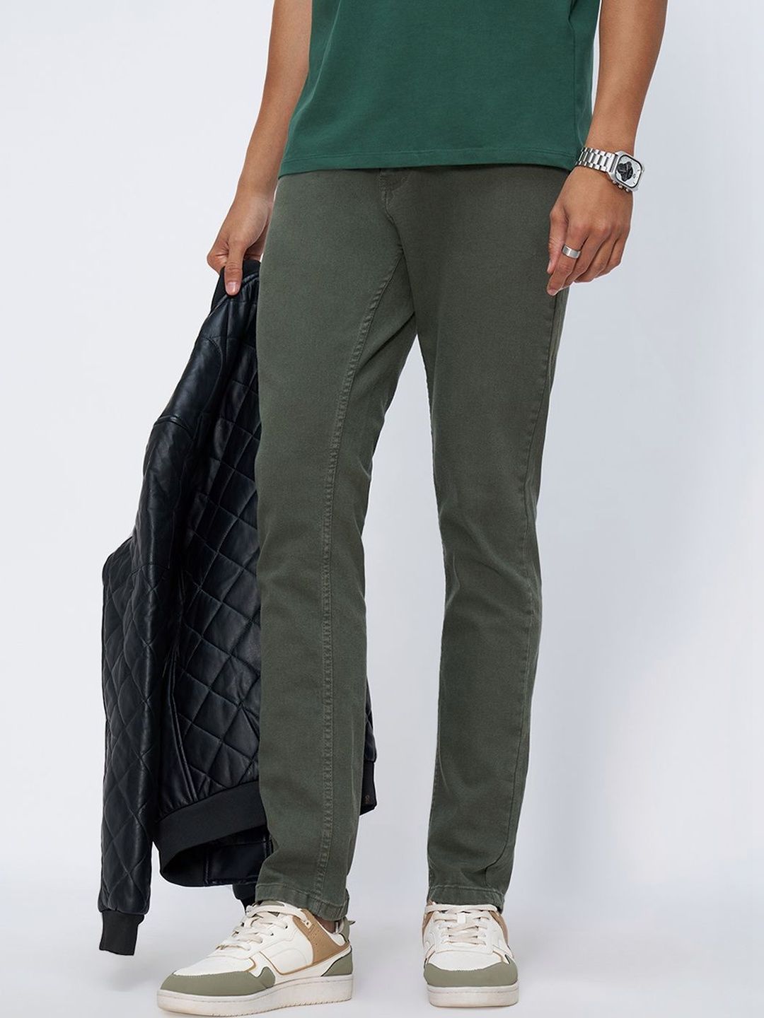 SF JEANS by Pantaloons Men Slim Fit Mid-Rise Jeans