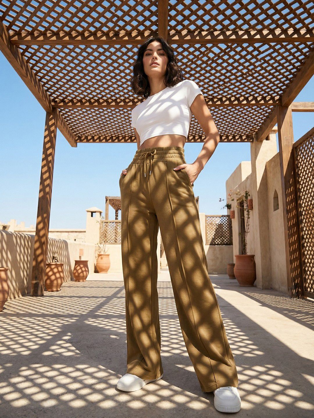 glitchez Women High-Rise Trousers