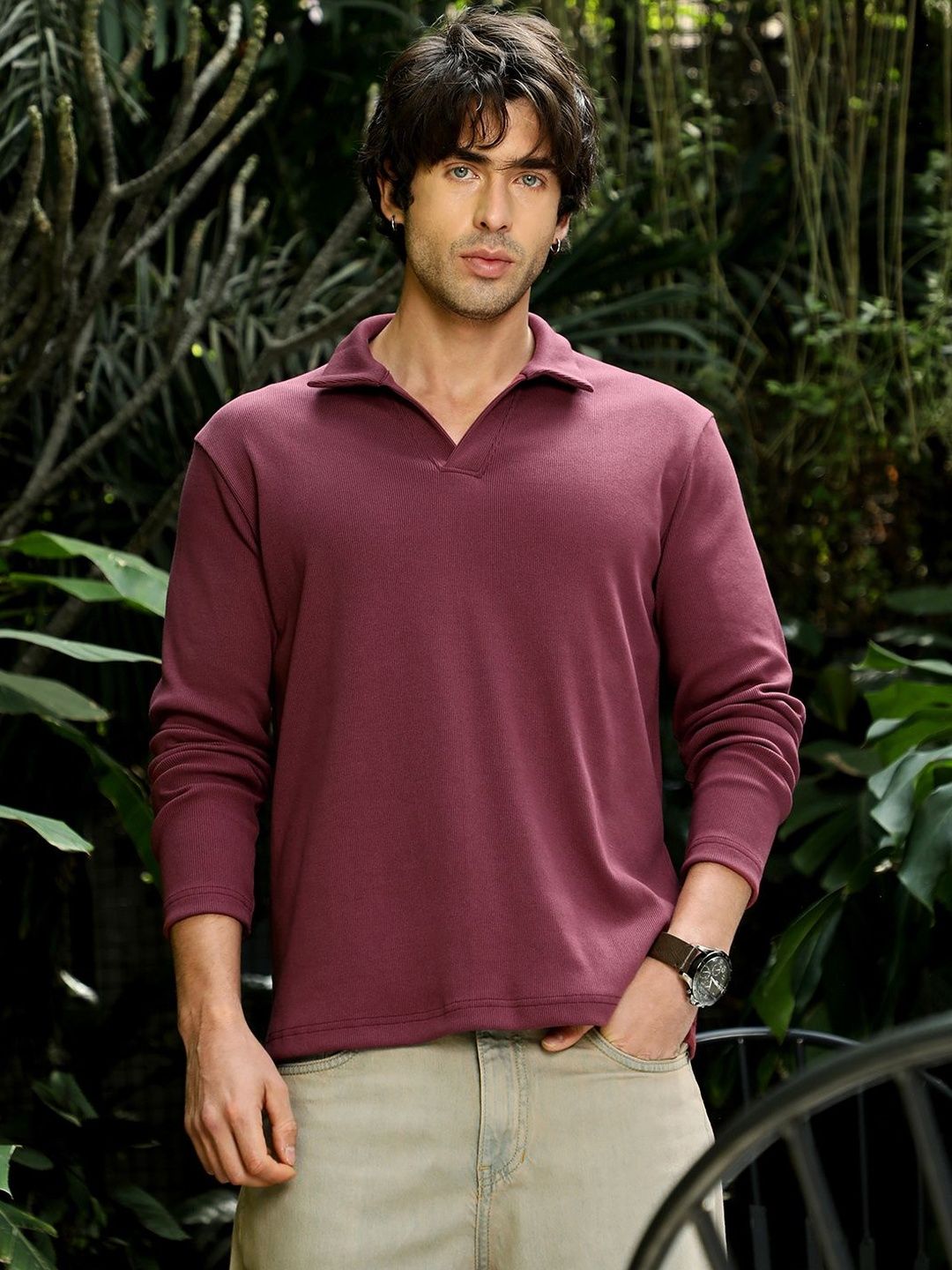 CAHOOT Men Polo Collar T-shirt