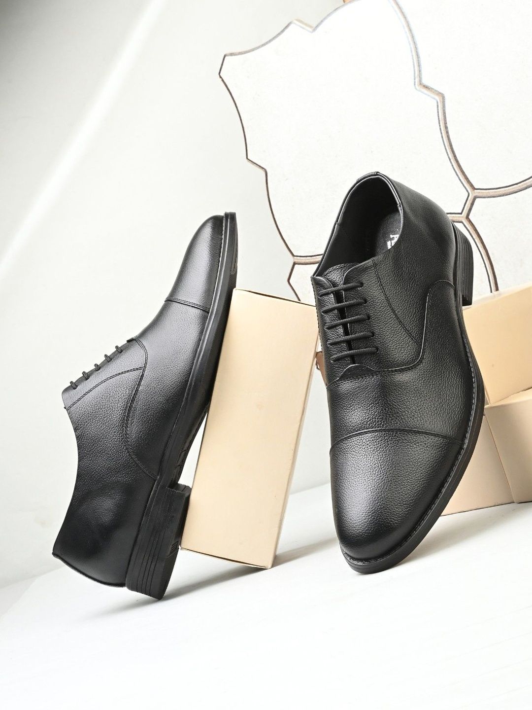 Avanthier Avanthier Men Leather Formal Derby Shoes