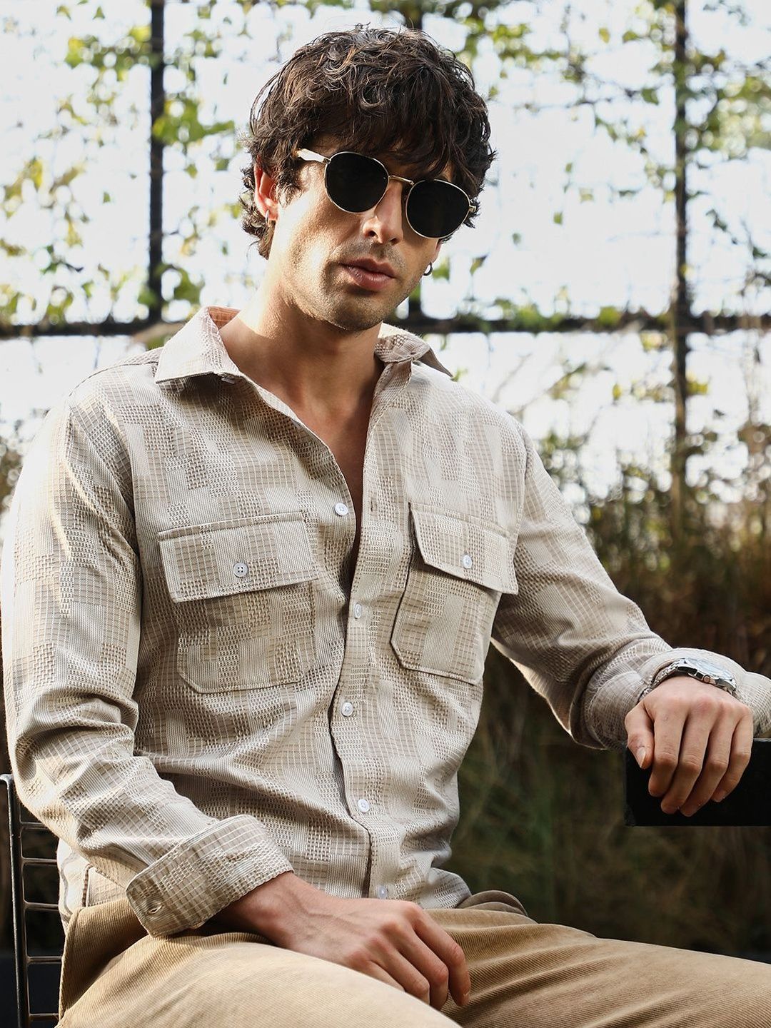 CAHOOT Men Comfort Casual Shirt