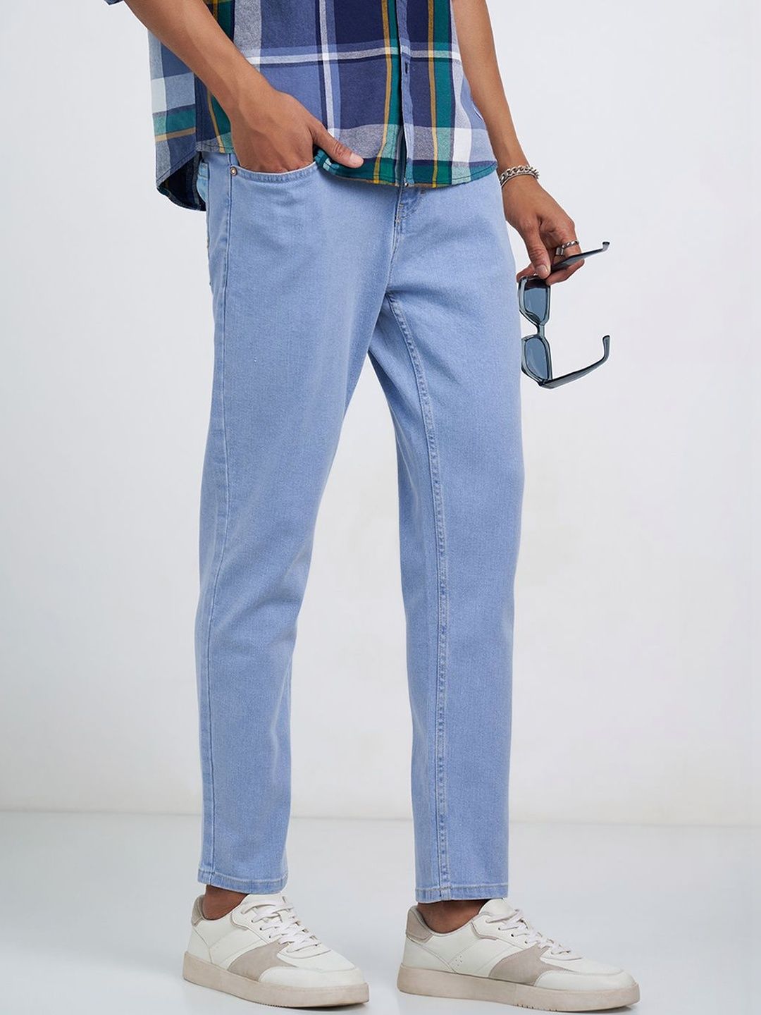 SF JEANS by Pantaloons Men Slim Fit Mid-Rise Jeans
