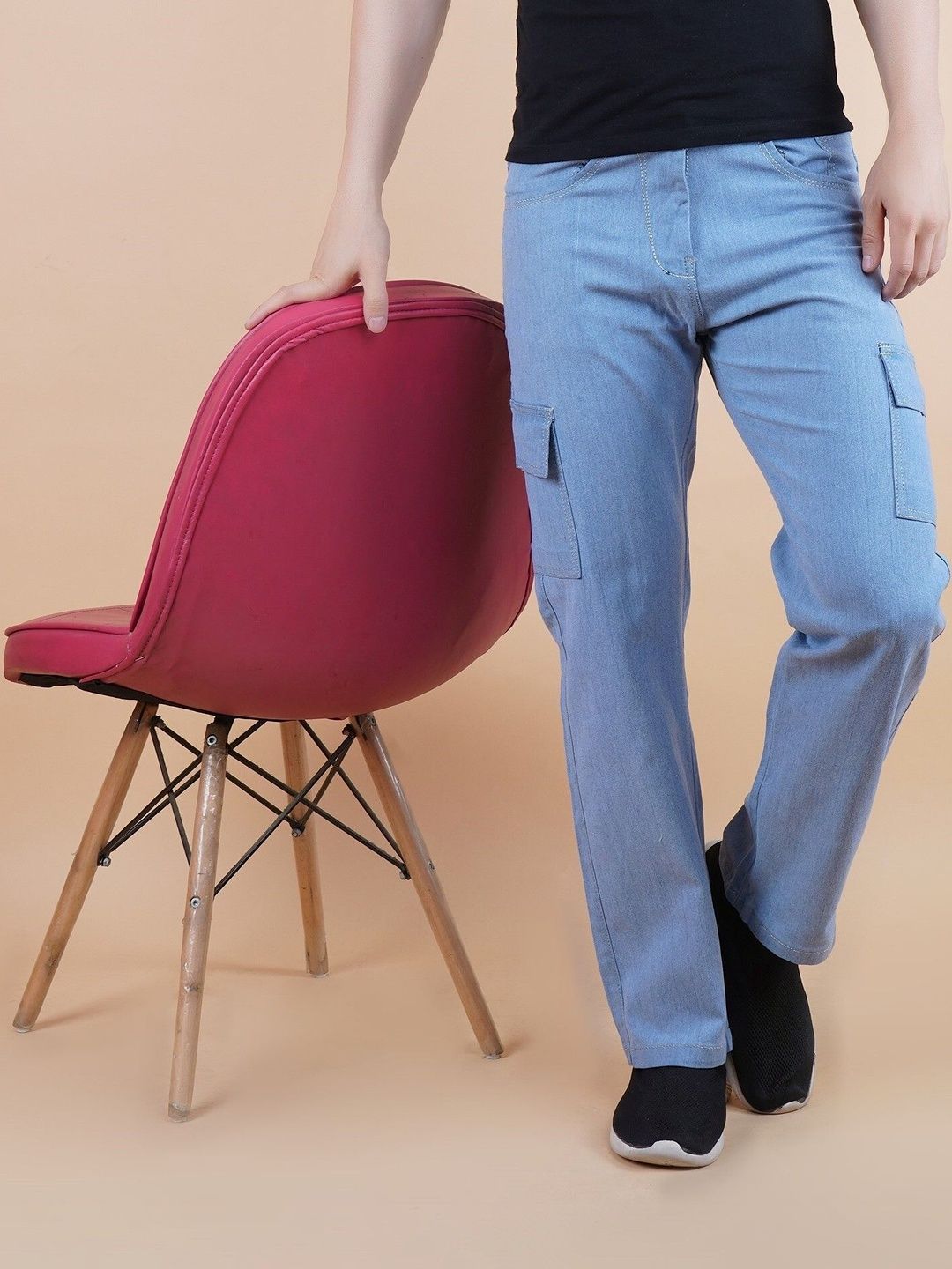 Metronaut Men Classic Regular Fit Mid-Rise Stretchable Jeans