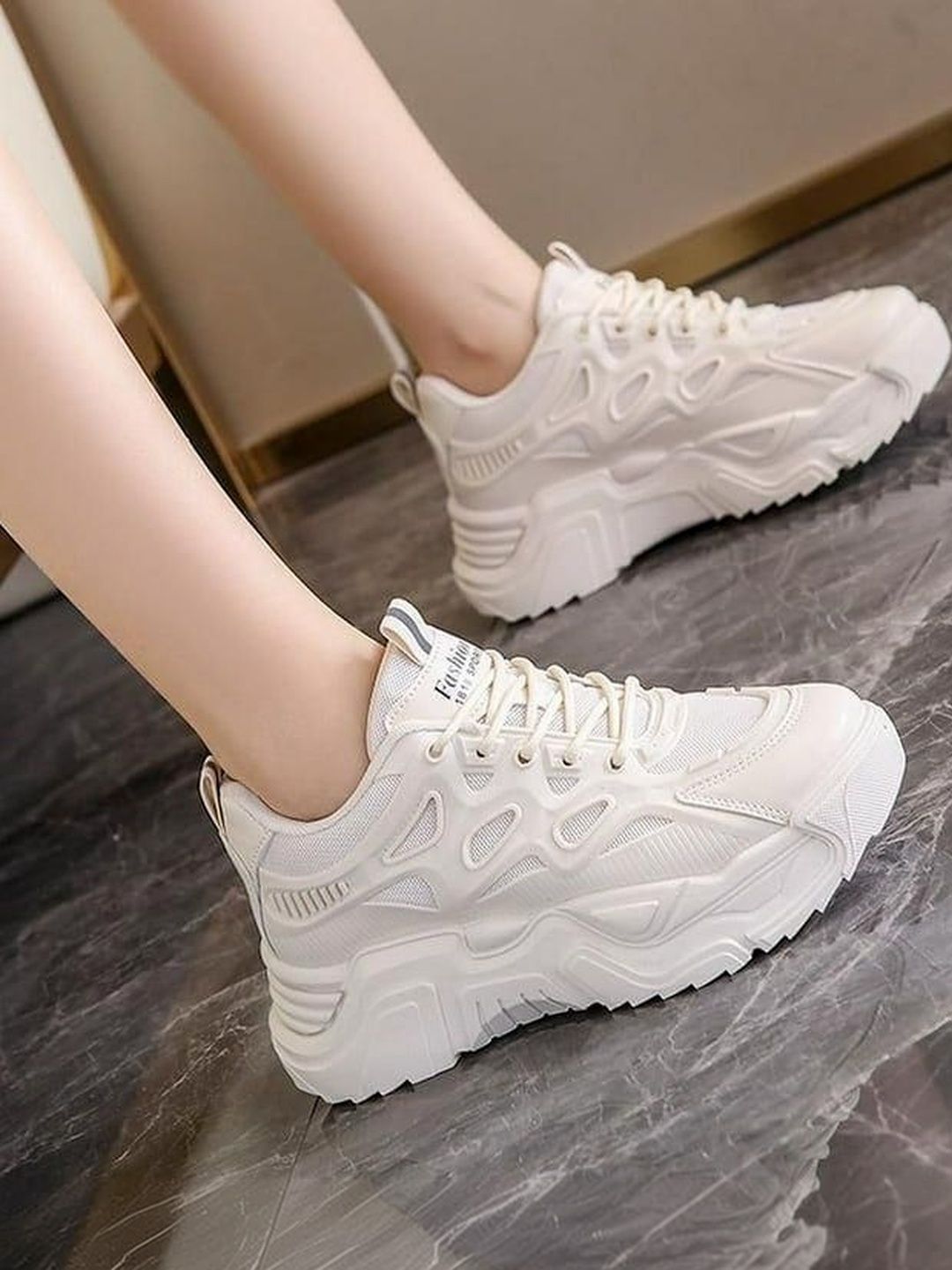 Shozie Girls Textured Sneakers
