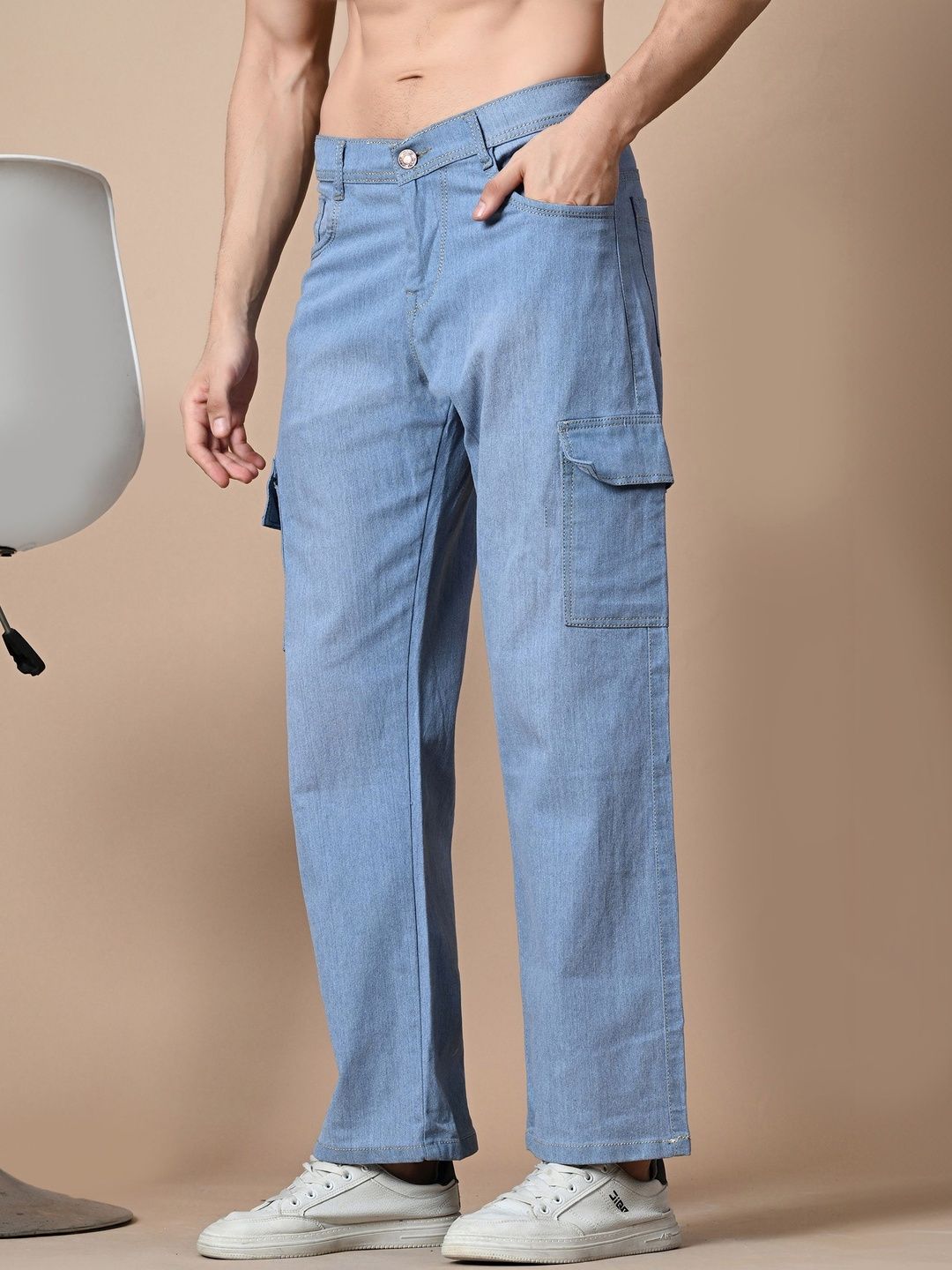 Metronaut Men Classic Regular Fit Mid-Rise Stretchable Jeans