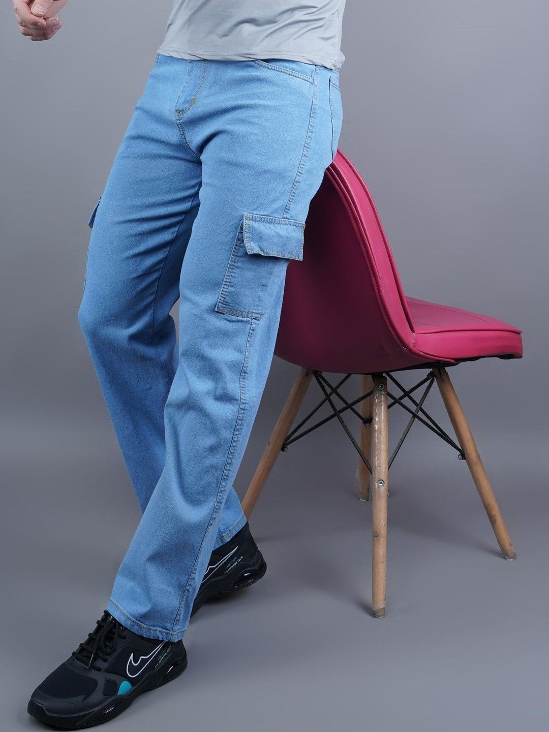 Metronaut Men Classic Regular Fit Mid-Rise Stretchable Jeans