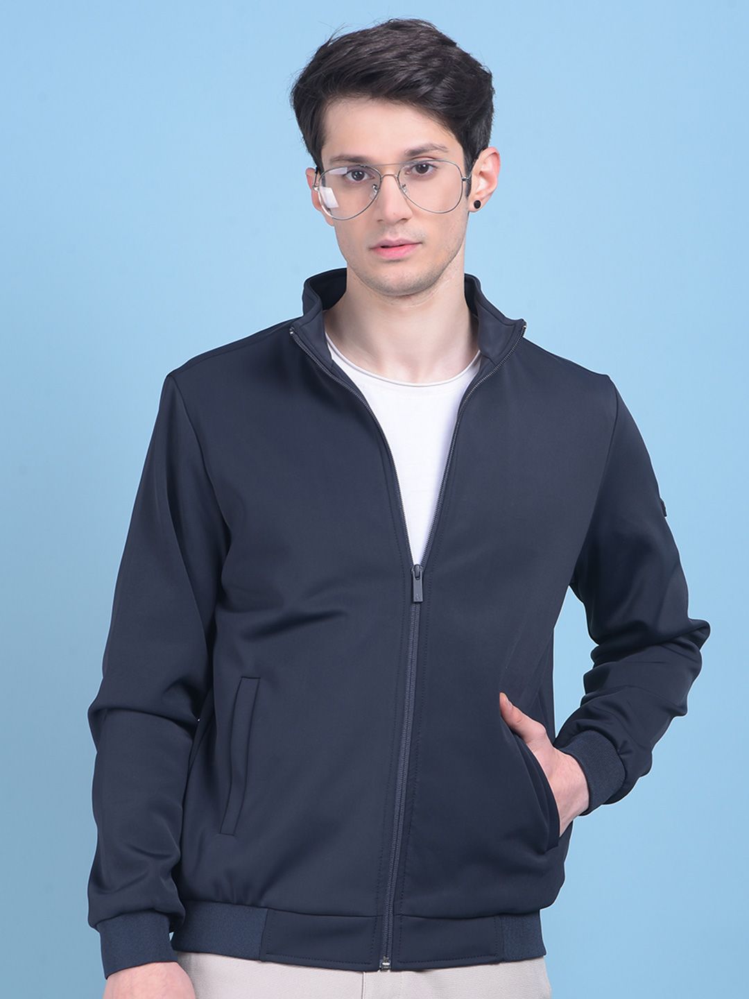 Crimsoune Club Lightweight Windcheater Bomber Jacket