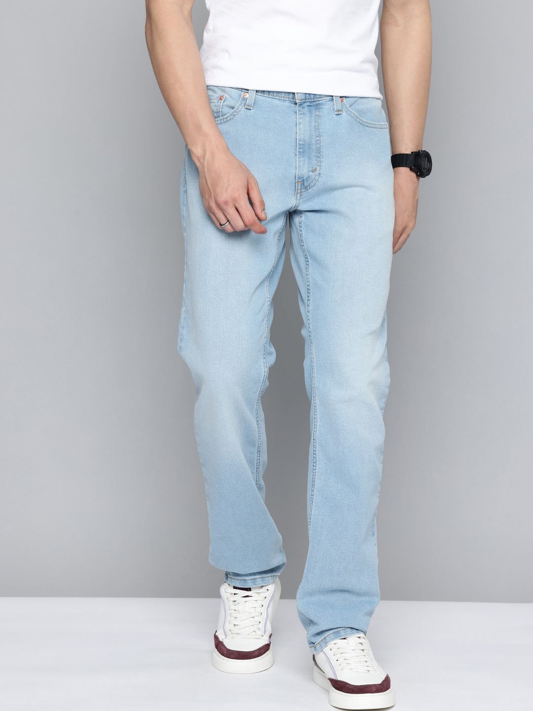 Levis Levis Men 541 Athletic Tapered Fit Heavy Fade Stretchable Jeans