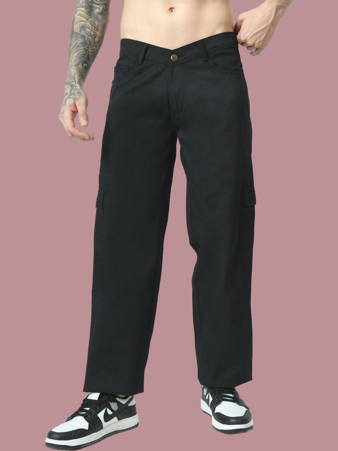 Metronaut Men Classic Mid-Rise Stretchable Jeans