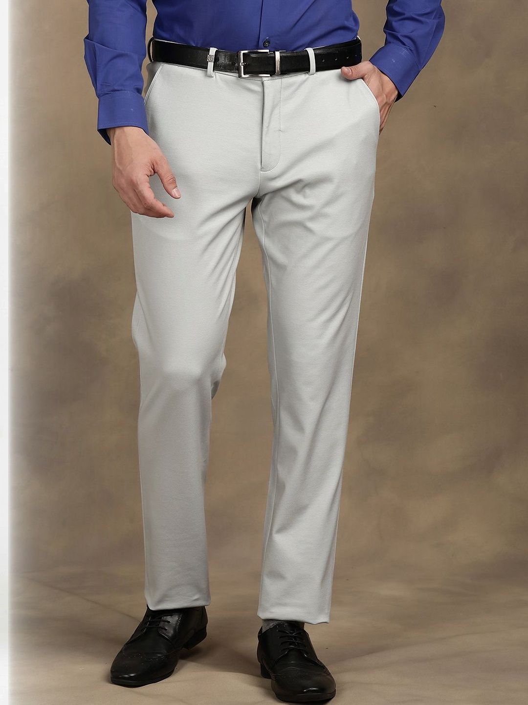 Turtle Men Tailored Slim Fit Trousers