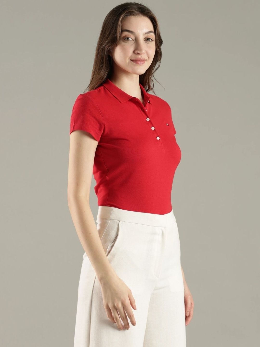 Polo Collar Slim Fit T-shirt