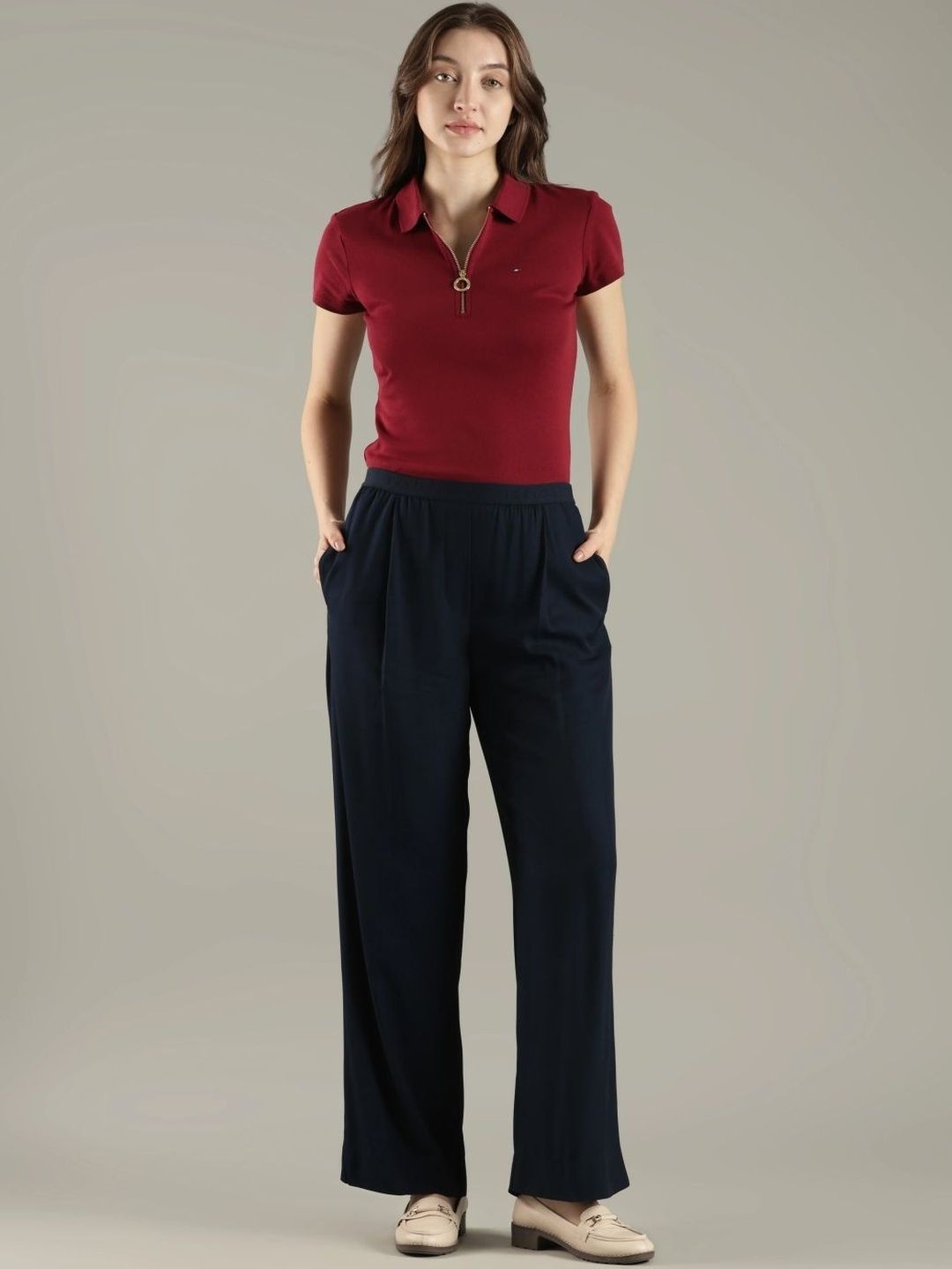 Polo Collar Slim Fit T-shirt