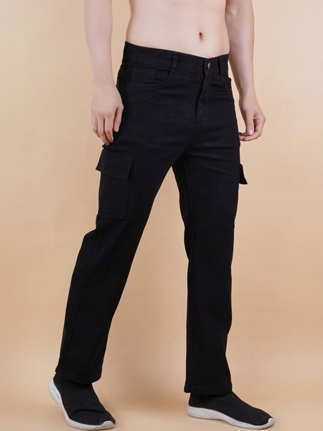 Metronaut Men Classic Mid-Rise Stretchable Jeans