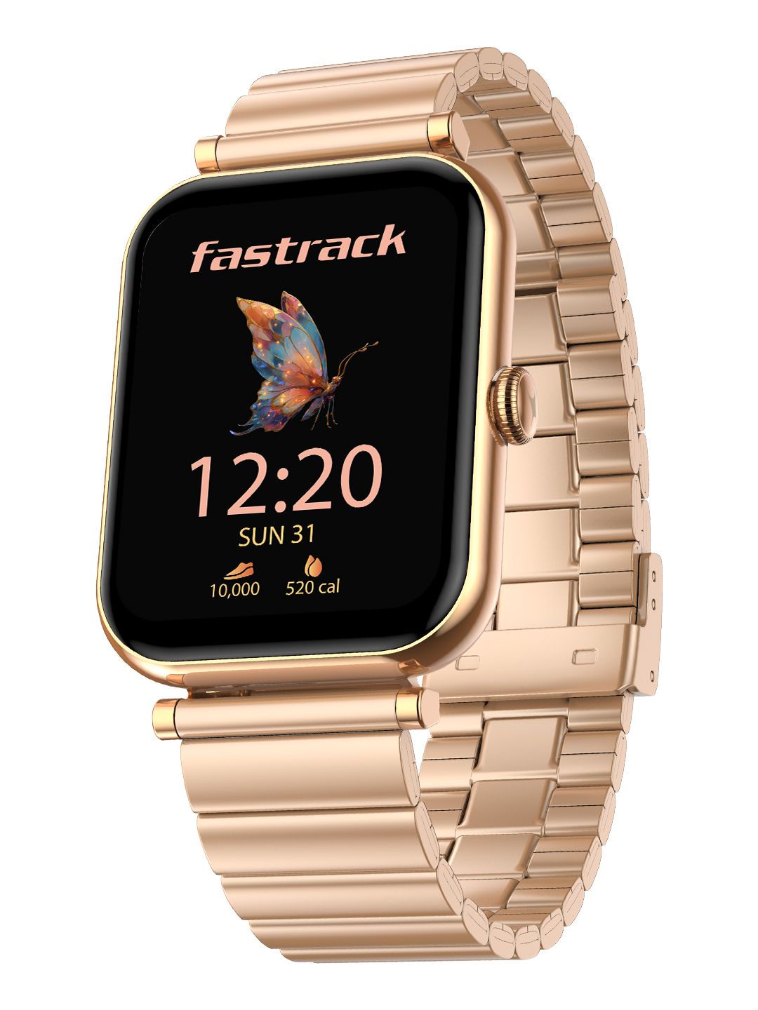 Fastrack Women Noir Charm Smartwatch 1.65" inch AMOLED Display AI Watchface Smart Watch