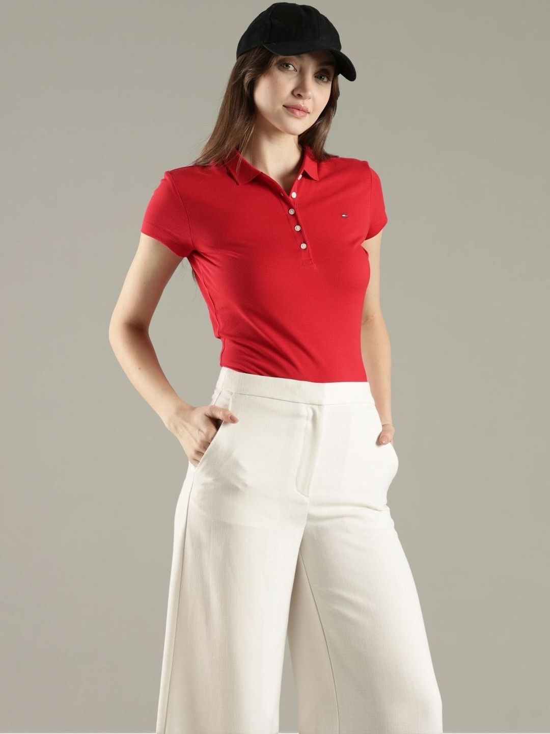 Polo Collar Slim Fit T-shirt