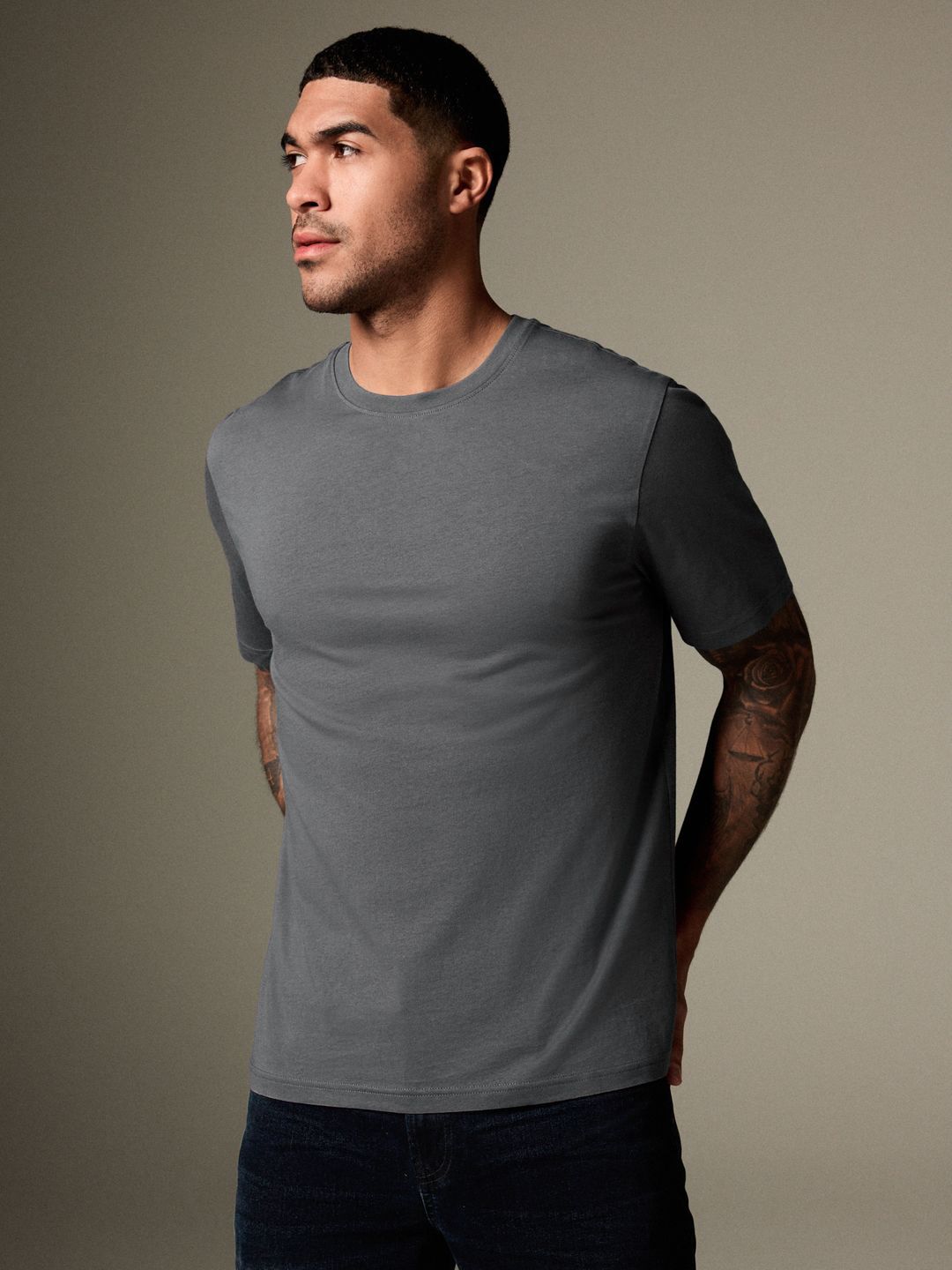 NEXT Pure Cotton Slim Fit T-shirt