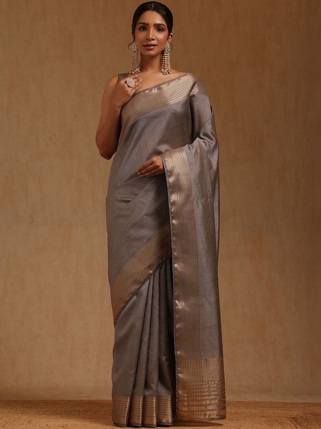 Soch Soch Woven Design Zari Art Silk Saree