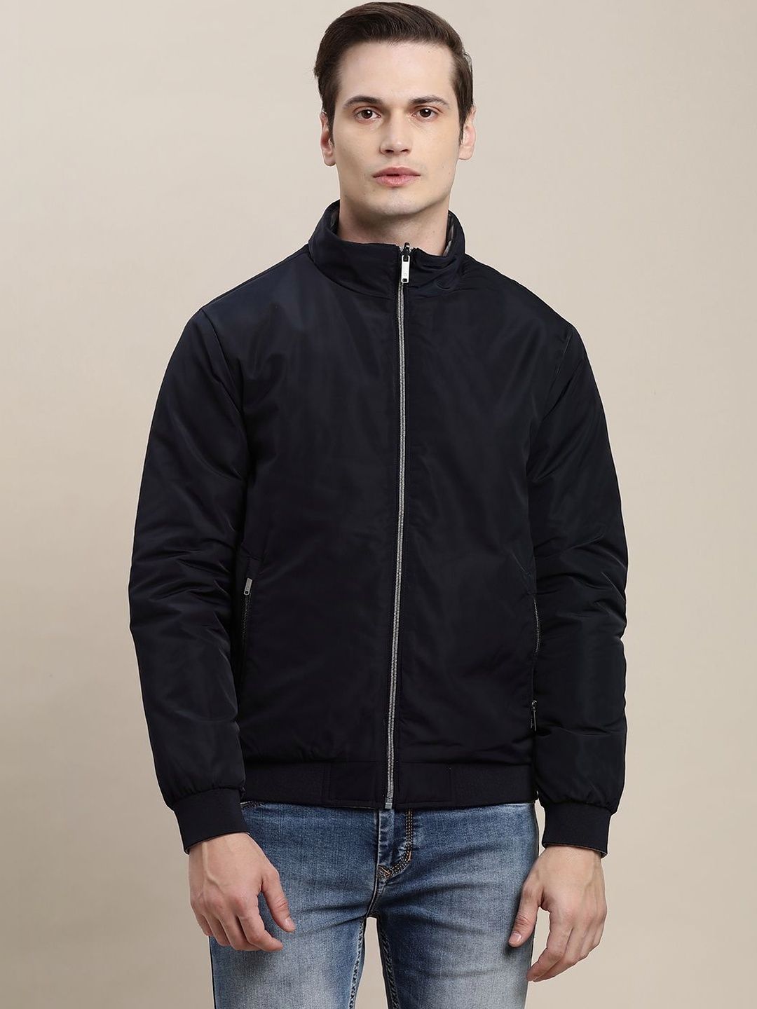 Turtle Men Reversible Bomber Jacket