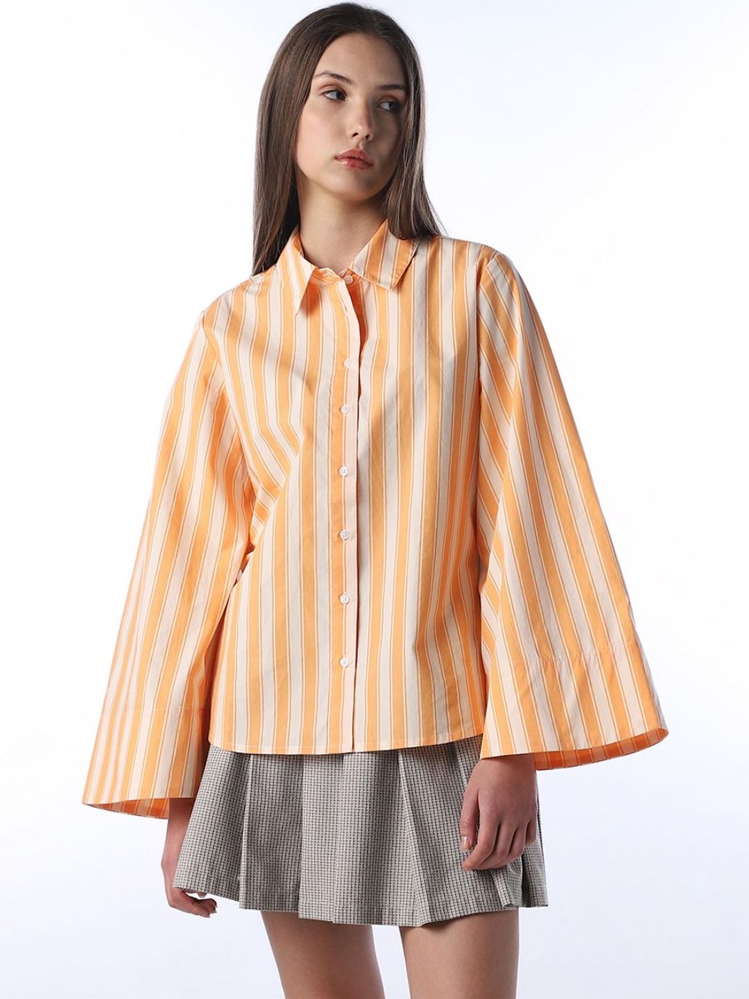 Casual Shirt ONLY Women Striped Casual Shirt
