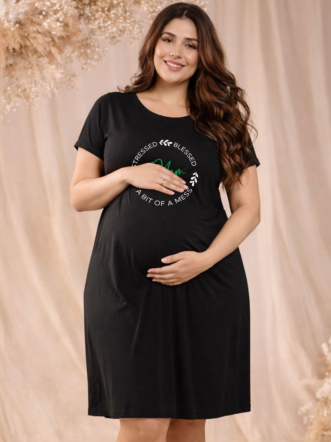 angloindu Printed Nightdress