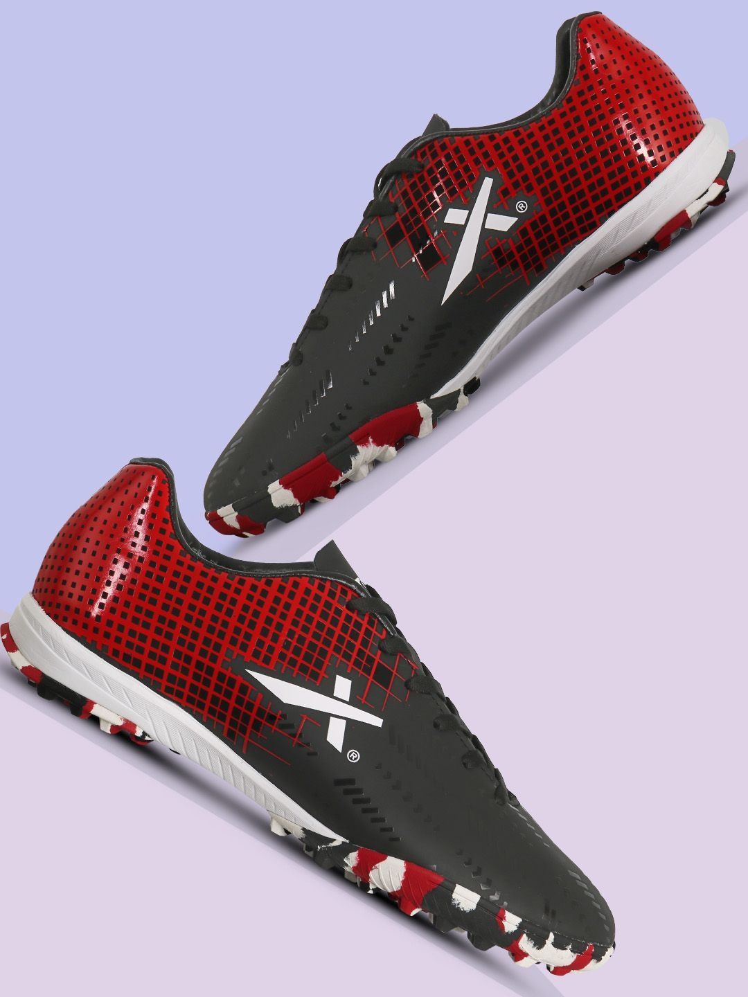VECTOR X Royale Plus Synthetic Leather Upper EVA Phylon & Rubber Sole Football Shoes