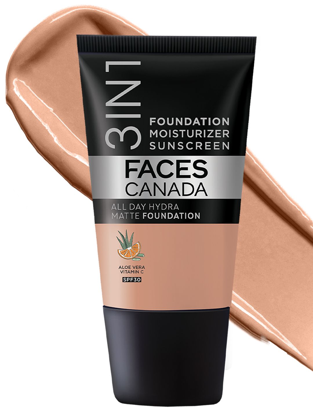 FACES CANADA FACES CANADA All Day Hydra Matte SPF30 Mini Foundation+Moisturizer 18ml - Caramel Natural