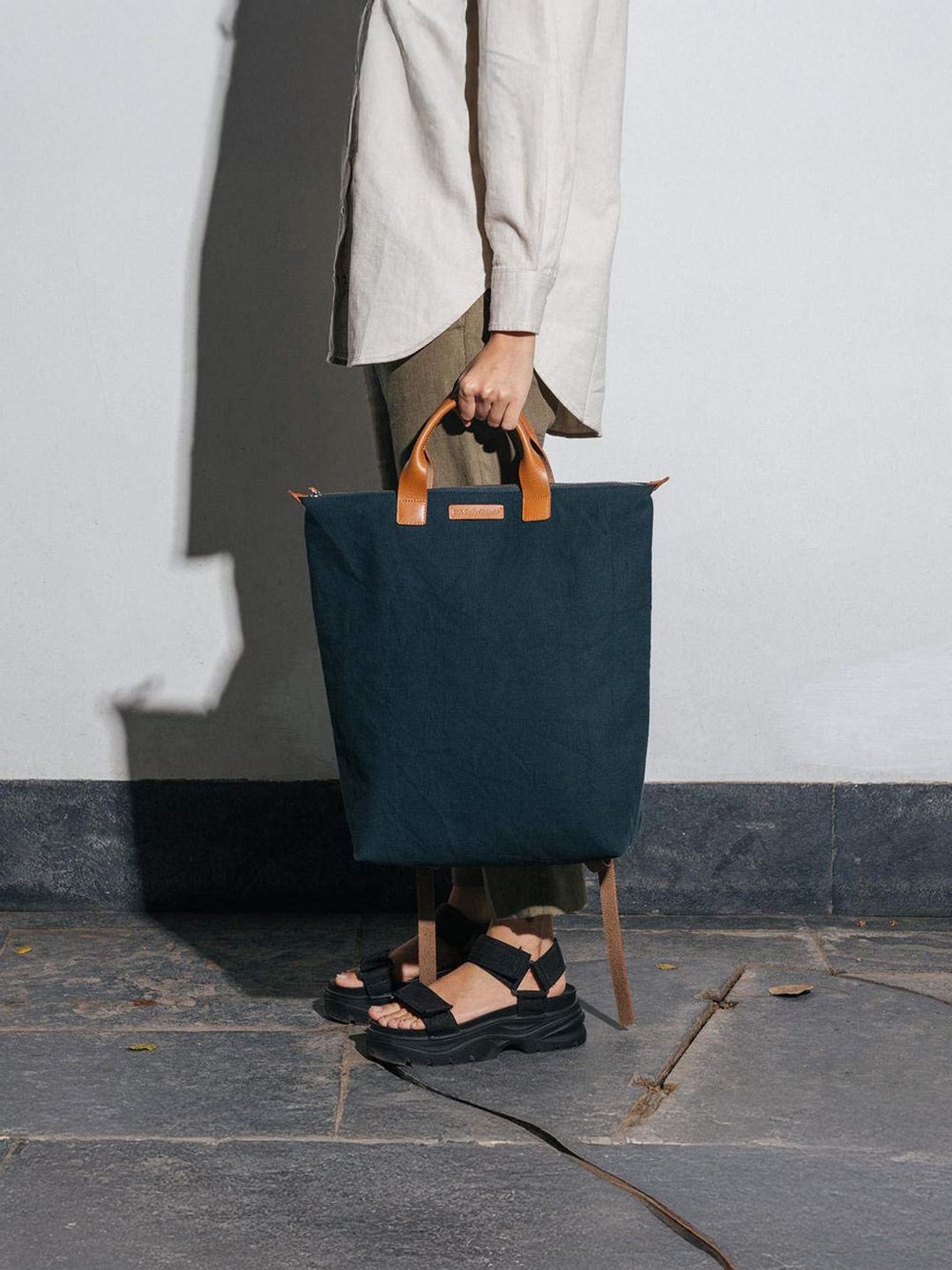 Midnight Blue Pilot Backpack DailyObjects Midnight Blue Pilot Backpack