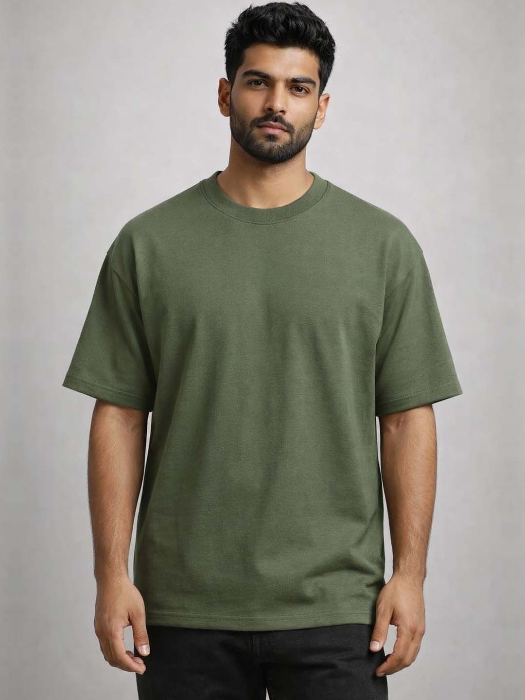 Organic Chics Men Pure Cotton Anti Odour T-shirt