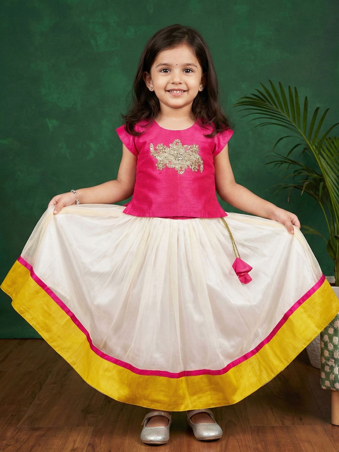 STANWELLS KIDS Girls Ready to Wear Lehenga & Choli