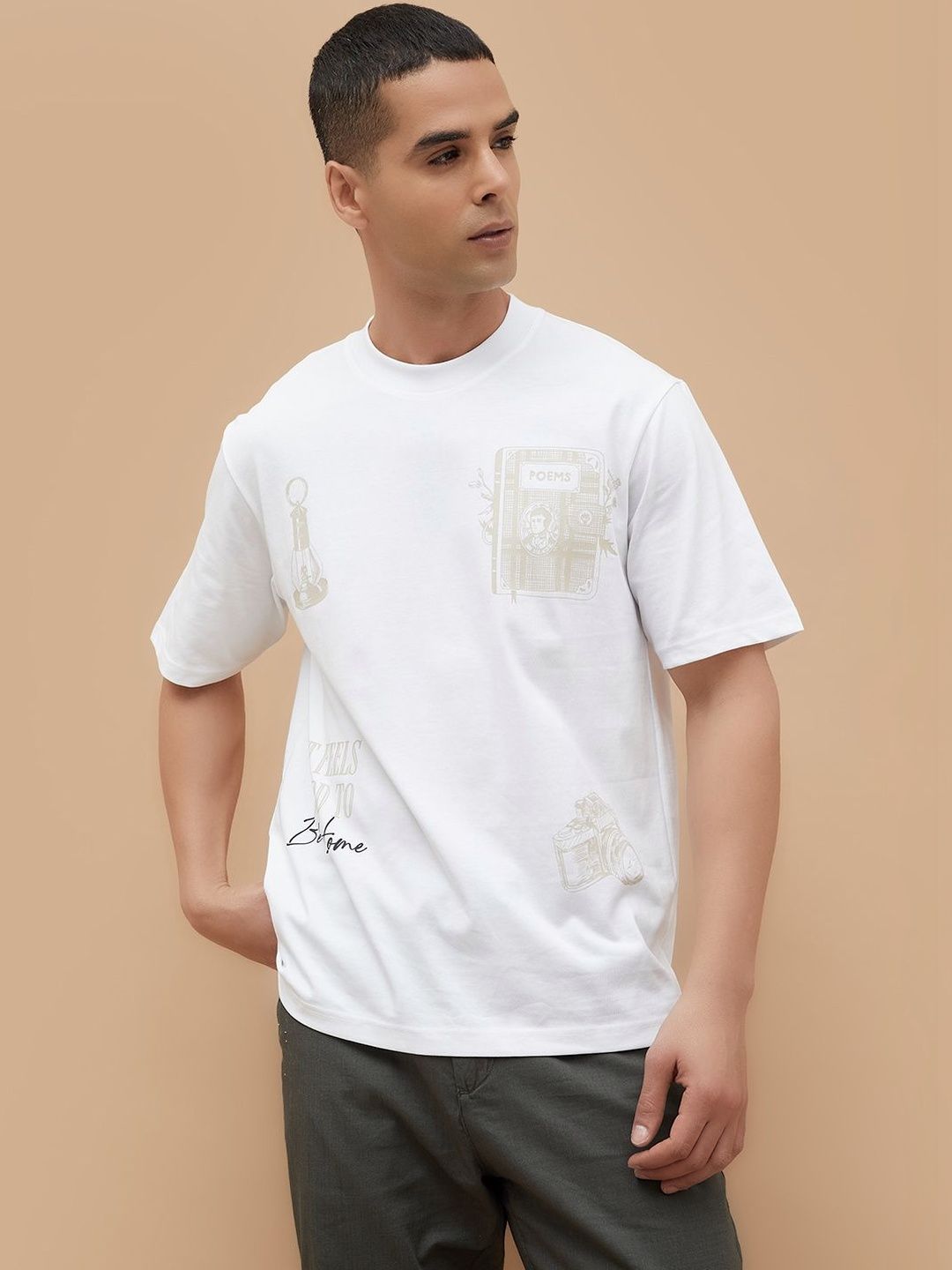 CODE by Lifestyle Men Printed T-shirt