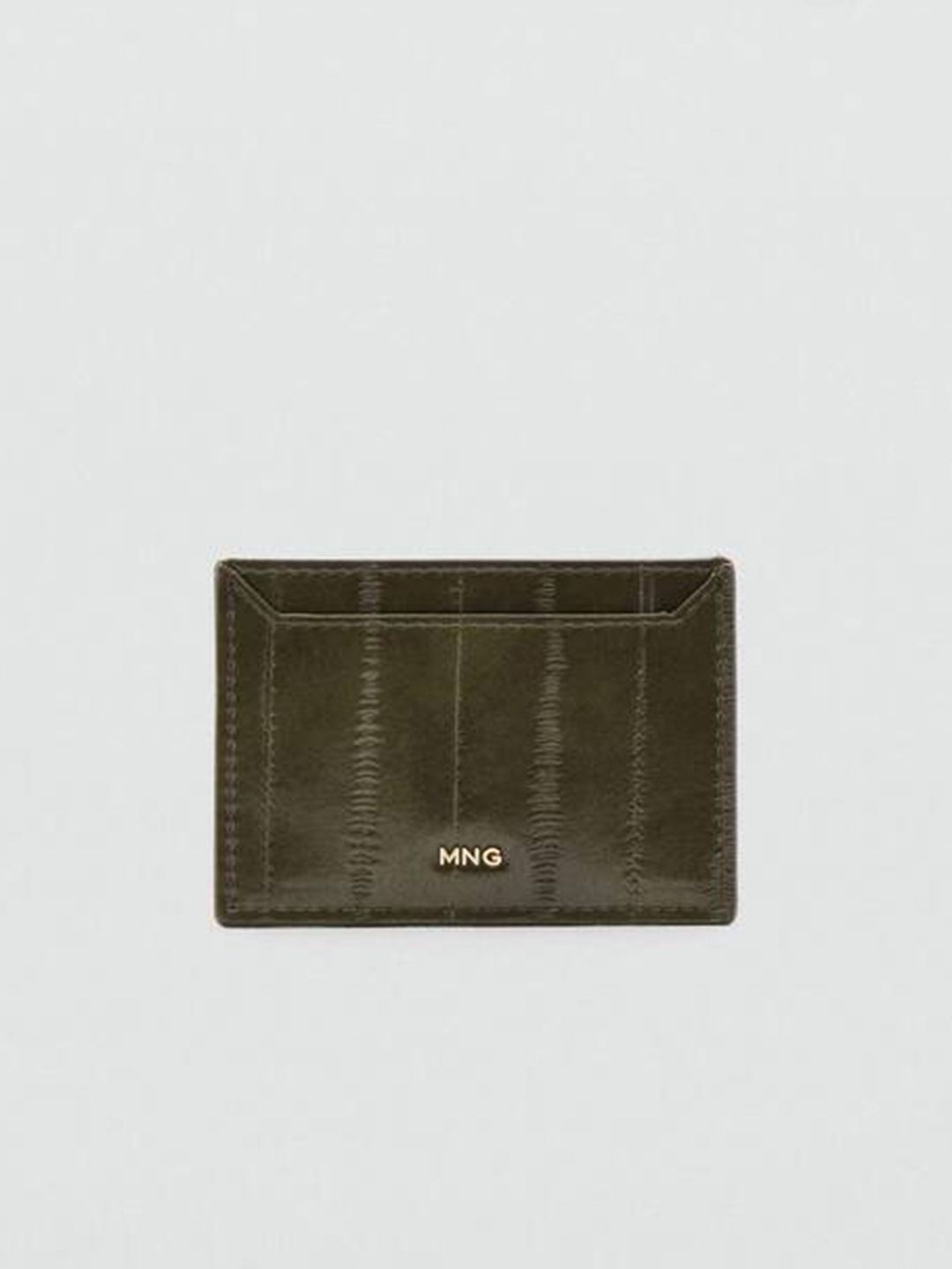 Striped Textured Card Holder