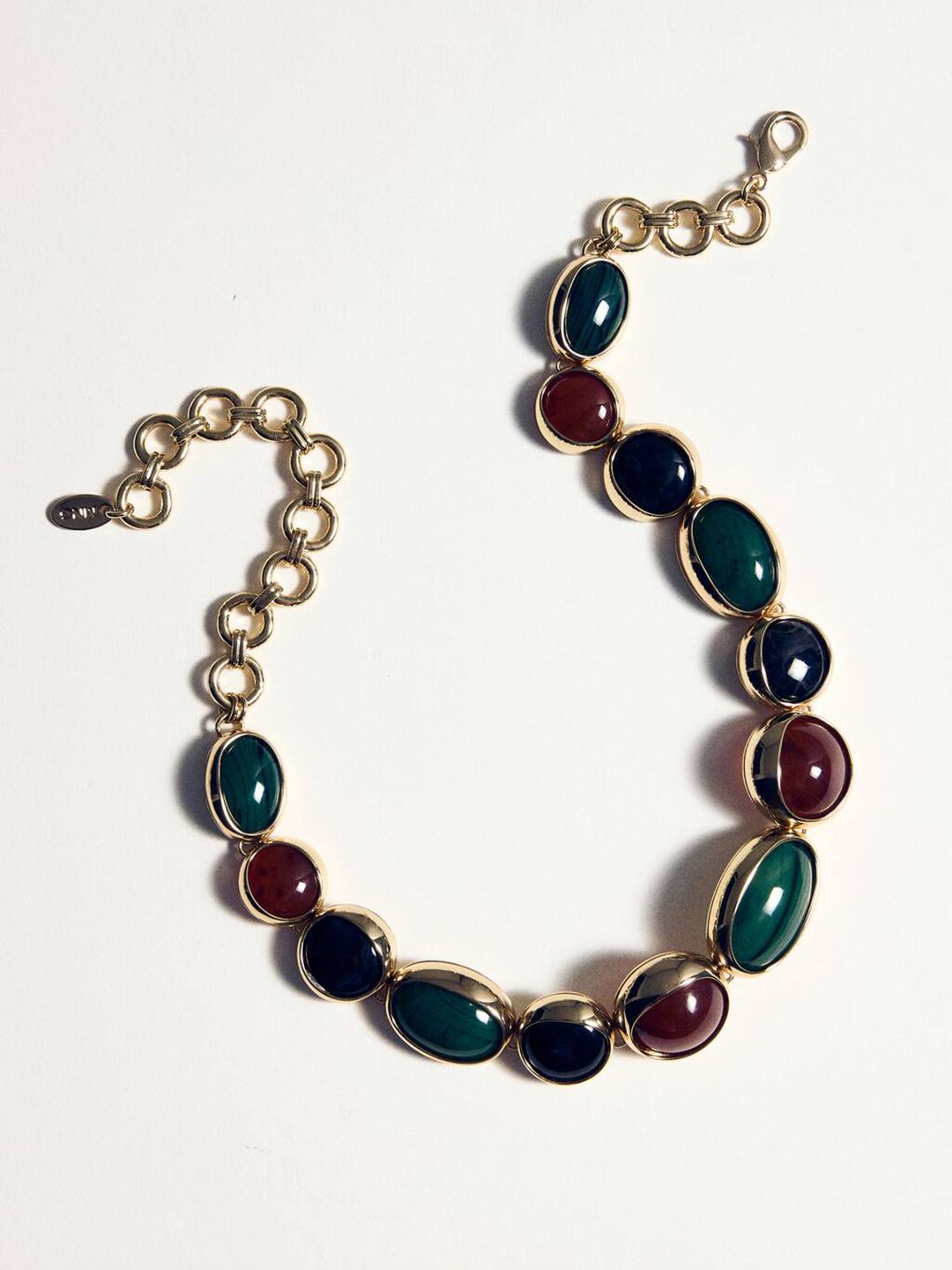 Dakota Multi Artificial Stones Necklace