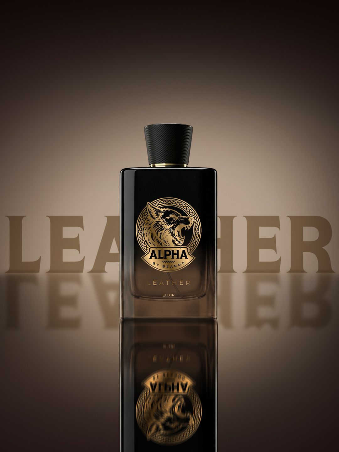 BEARDO Men Alpha Leather Perfume Elixir (100ml)