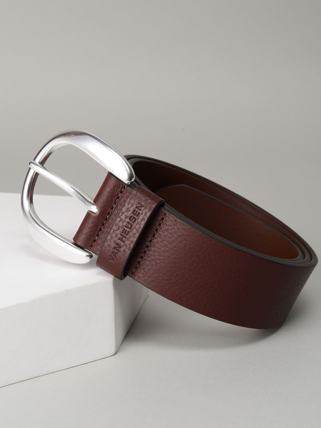 Van Heusen Woman Van Heusen Woman Women Textured Leather Belt