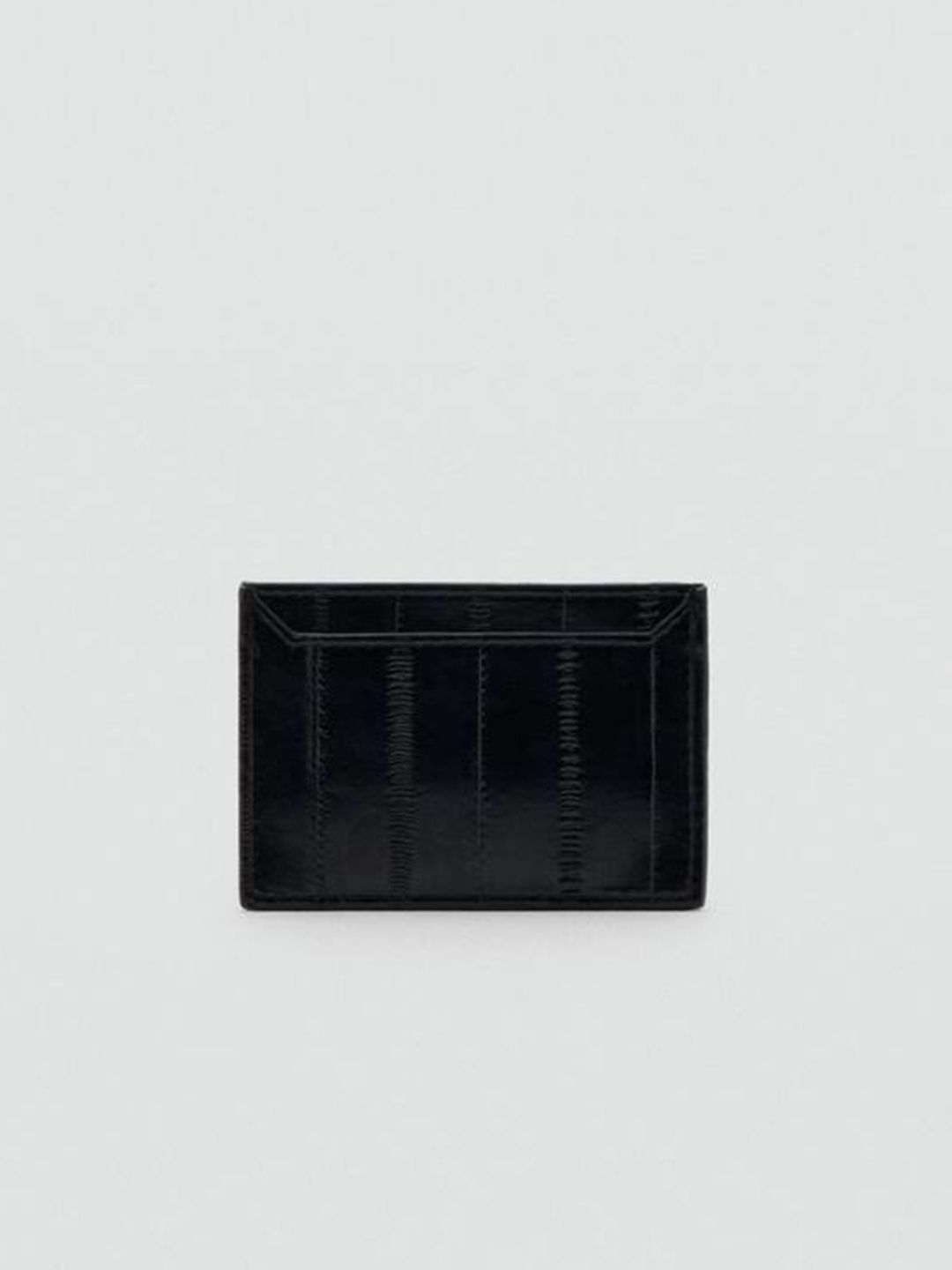 Striped Textured Card Holder