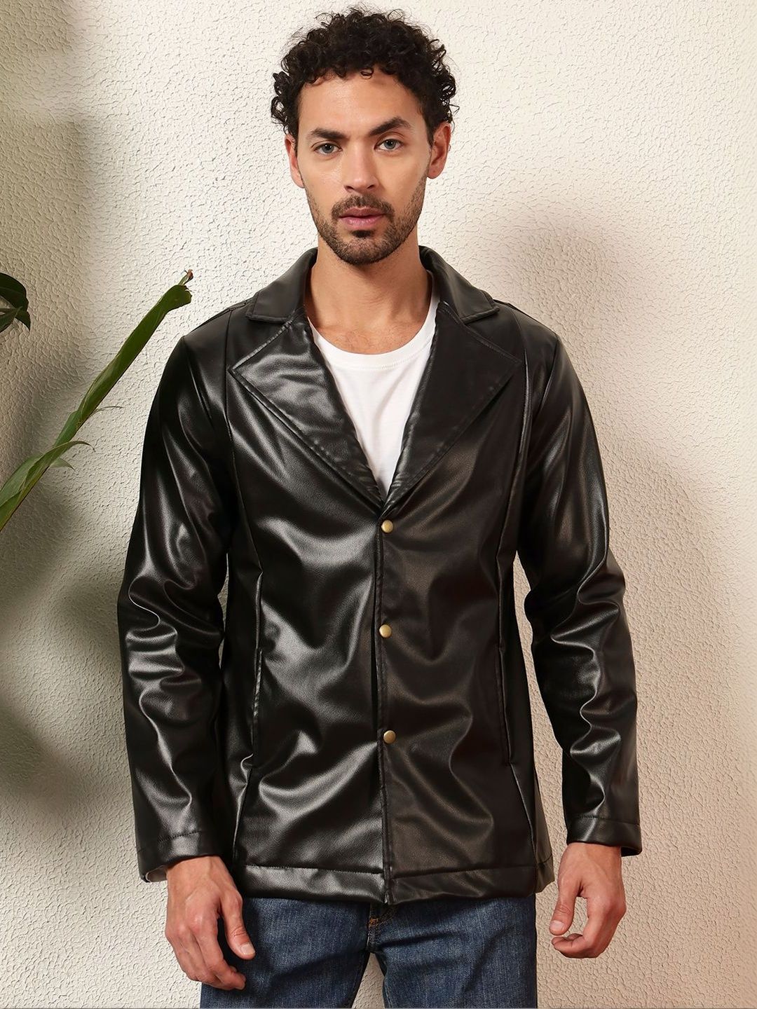 Buy TANDUL Leather Jacket - Jackets for Men 39388777 | Myntra