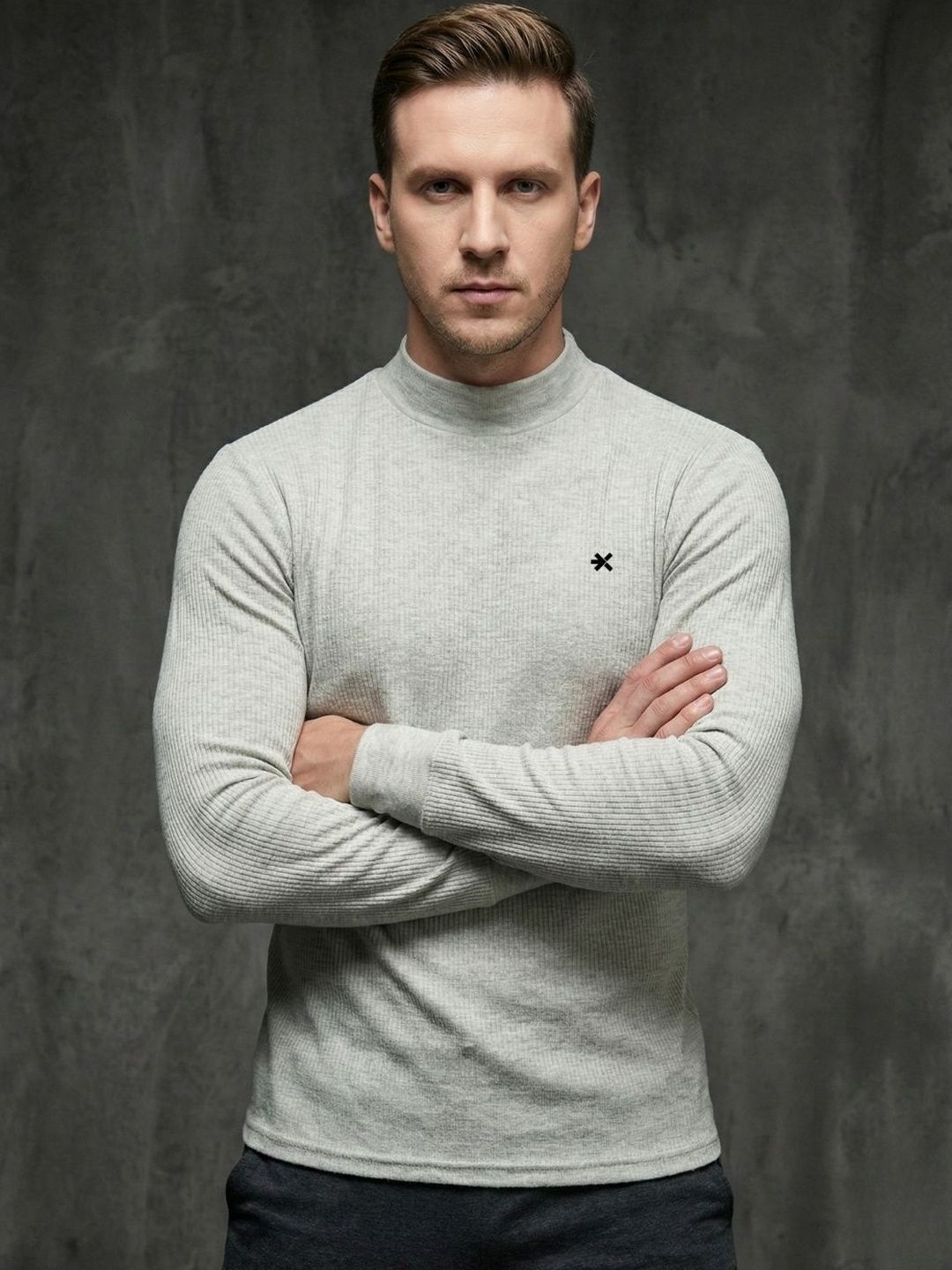 HRX by Hrithik Roshan Men High Neck T-shirt