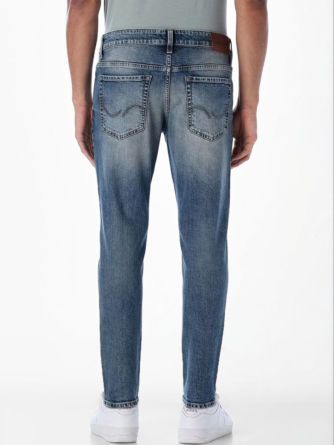 Slim Fit Low-Rise Heavy Fade Stretchable Jeans