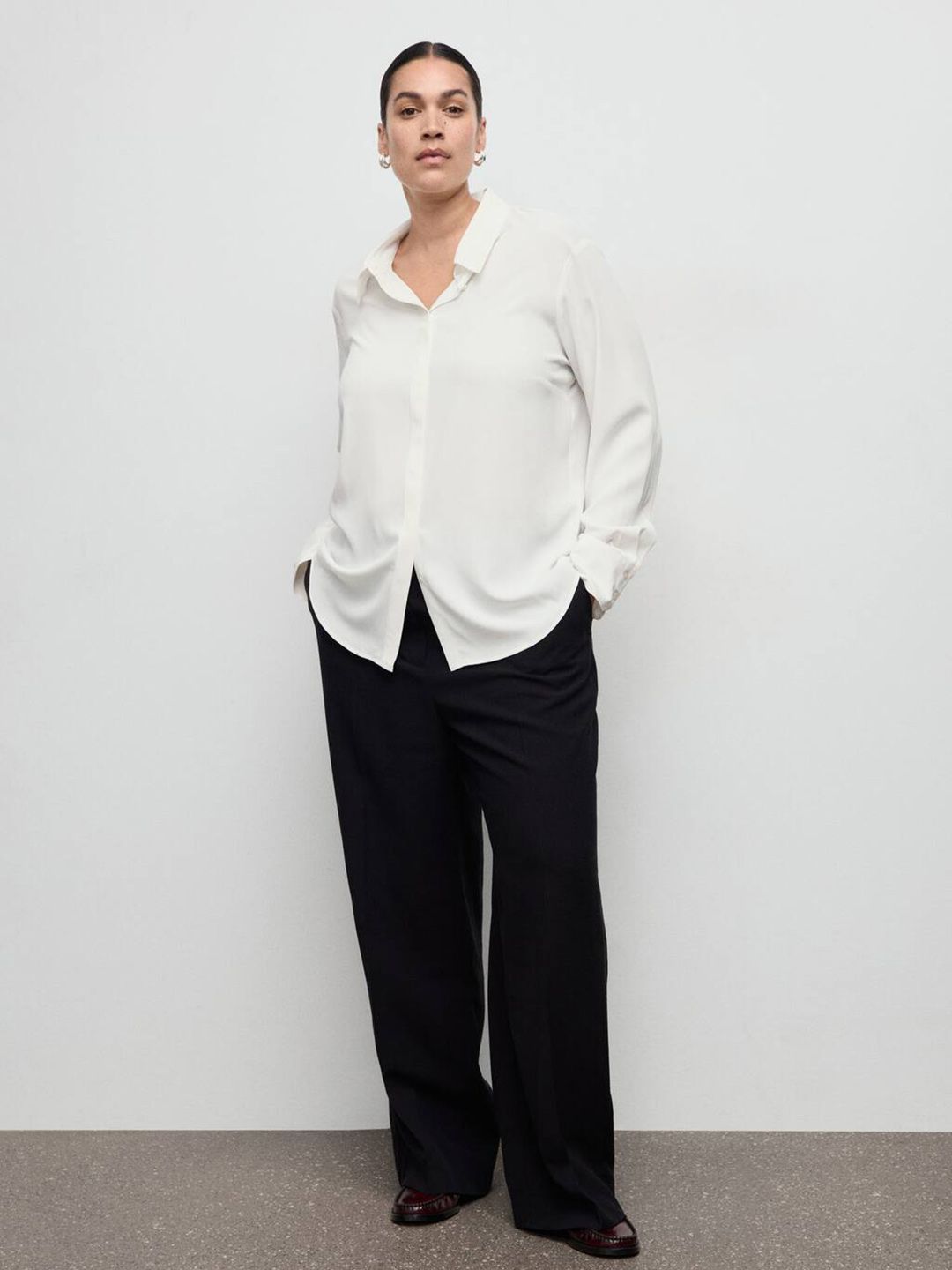 Solid Casual Shirt