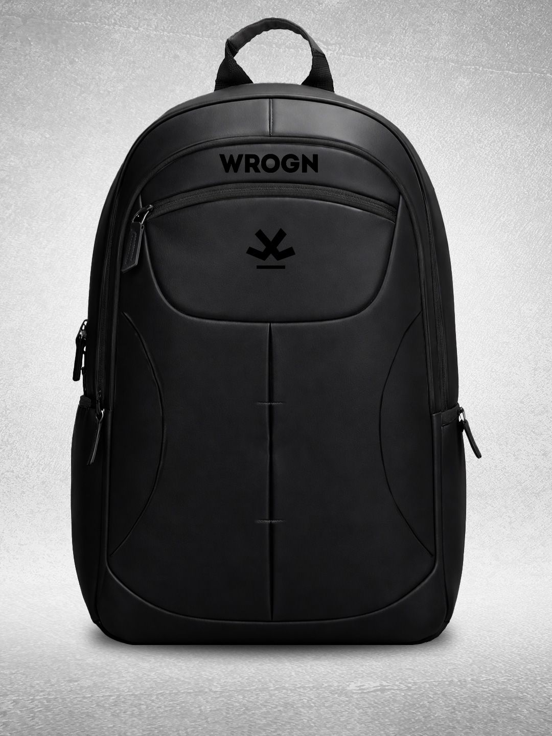 WROGN WROGN Ergonomic Water Resistant Backpack with Reflective Strip & Rain Cover 31L
